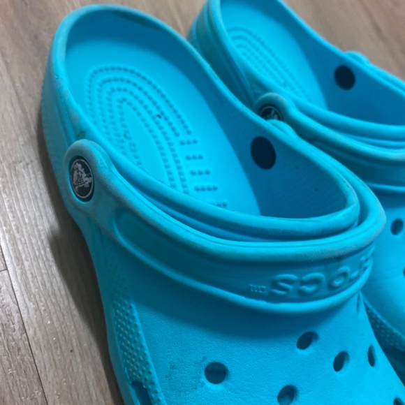 Crocs Light Blue Size M 5 W 7 - Picture 14 of 15